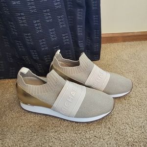 NWT Michael Kors slip on sneakers